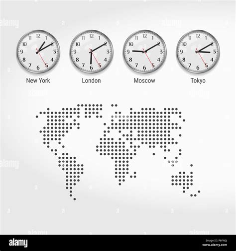 World Time Zones Clocks. Current Time in Famous Cities. Stock Exchange ...