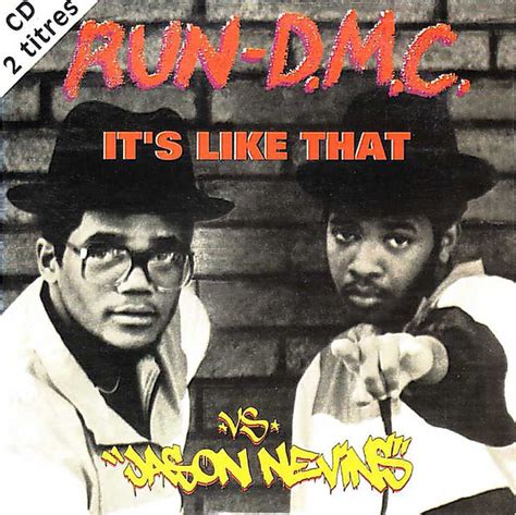 Run-D.M.C. vs. Jason Nevins – It's Like That (1997, Cardboard Sleeve, CD) - Discogs