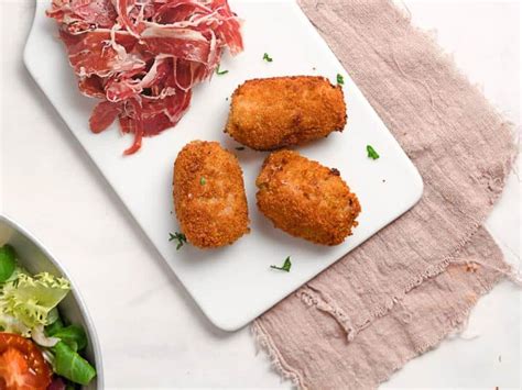 Croquetas De Jamon - Spanish Croquettes Recipe With Ham