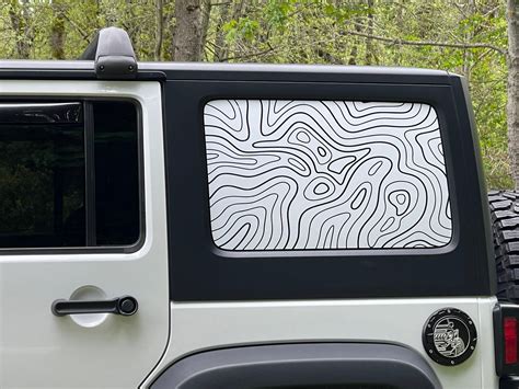 How To Apply And Remove Jeep Wrangler Window Decals? - Petercatrecordingco