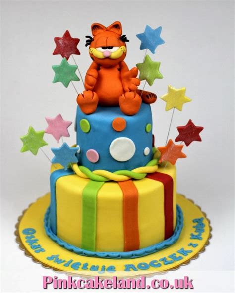 London Patisserie: Garfield Birthday Cake in London