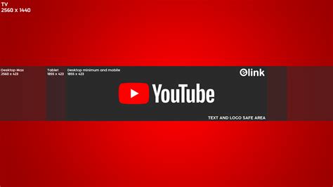 Youtube Banner Template Size