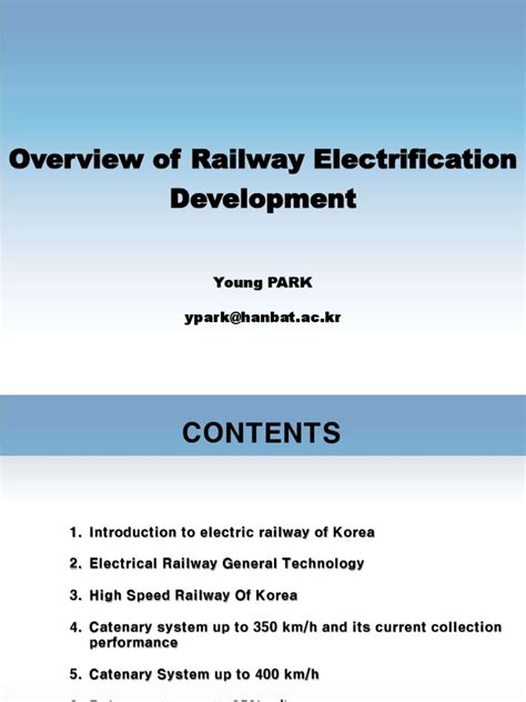 Railway Electrification | PDF | High Speed Rail | Rail Transport