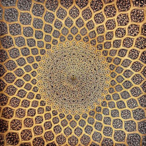 The Hypnotizing Beauty Of Iranian Mosque Ceilings | Bored Panda