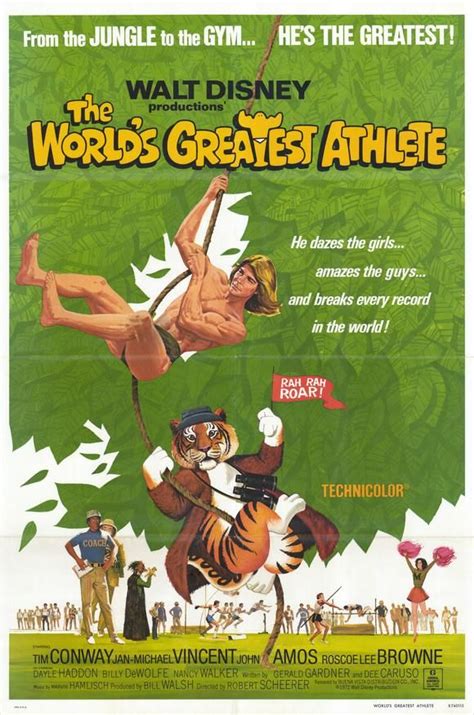 The World's Greatest Athlete- Jan Michael Vincent, John Amos | Walt disney movies, Classic ...