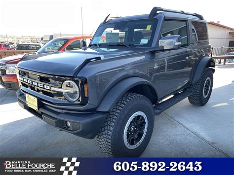 New 2023 Ford Bronco Outer Banks Sasquatch Convertible in Belle Fourche ...