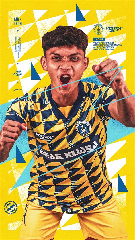 Sri Pahang Football Club Home Kit by Voltra on Behance