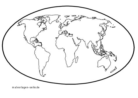 Ausmalbild Kontinente Ausmalbild Weltkarte Kategorien Karten Images ...