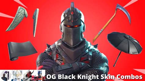 OG Black Knight Skin Combos (CH1S1 - CH1SX) - YouTube