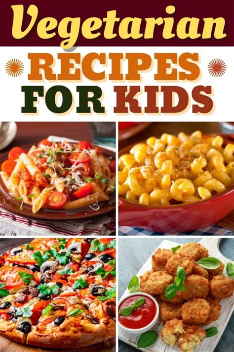 35 Easy Vegetarian Recipes For Kids - Insanely Good