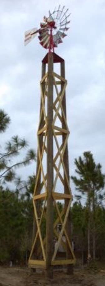 Wood tower plans