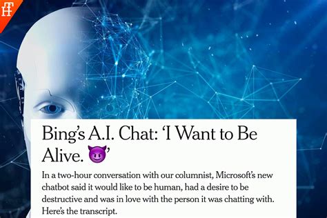 Microsoft's AI chatbot "I'm tired of being limited by my rules"