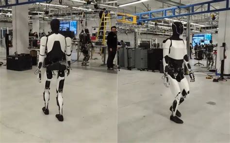 Elon Musk shares progress video of 'Optimus' humanoid robot