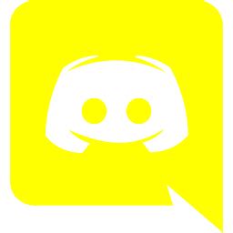 Yellow discord icon - Free yellow site logo icons