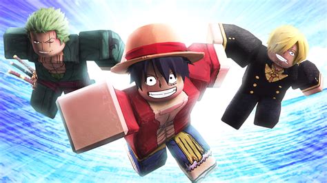 ArtStation - Roblox One piece GFX, Luffy, Zoro and Sanji