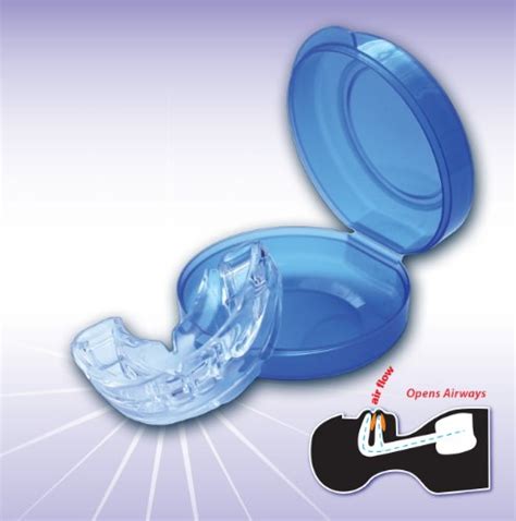 SNORE SOLUTION ANTI SNORING MOUTH GUARD WITH CASE | Snoring Health