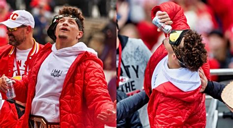 Fans Blast Patrick Mahomes For Drinking At Super Bowl Parade