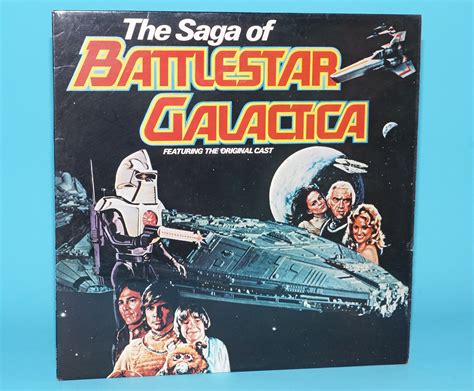 BATTLESTAR GALACTICA OST ORIGINAL SOUNDTRACK THE SAGA OF 12" LP VINYL ...