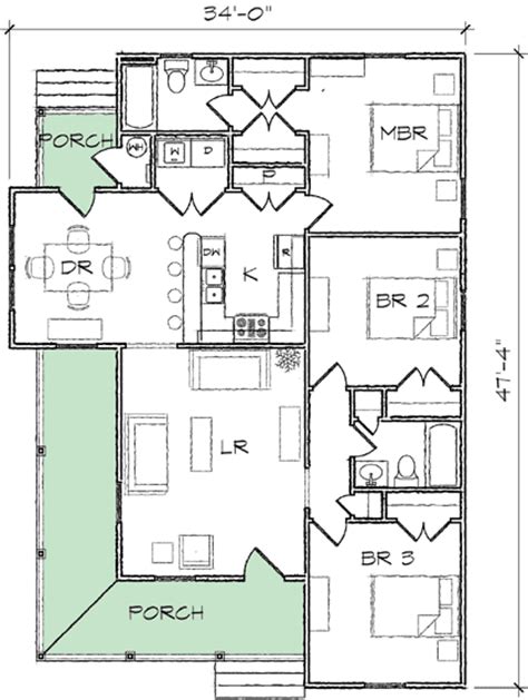 Corner Lot Living - 10050TT | Architectural Designs - House Plans