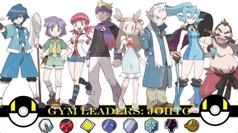 Pokemon Soulsilver Gym Leaders