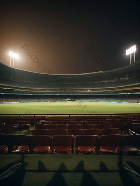 Cricket Stadium At Night Photo | JPG Free Download - Pikbest