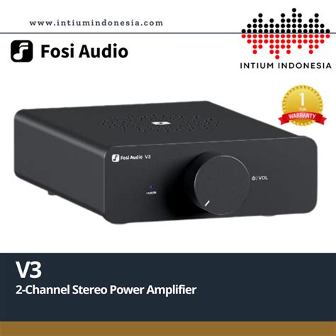 Fosi Audio V3 Stereo Amplifier Home Audio 300 Watts x2 Power – Intium ...