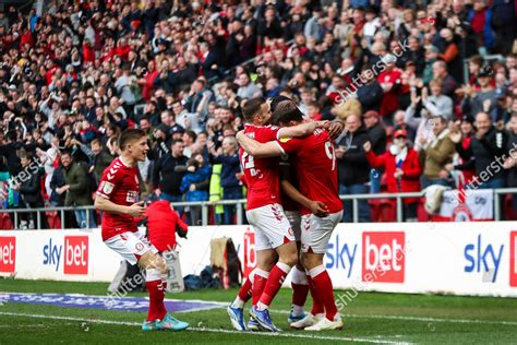 Chris Martin Bristol City Celebrates Scoring Editorial Stock Photo ...