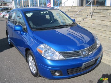 2008 Sapphire Blue Nissan Versa 1.8 SL Hatchback #50828345 | GTCarLot ...