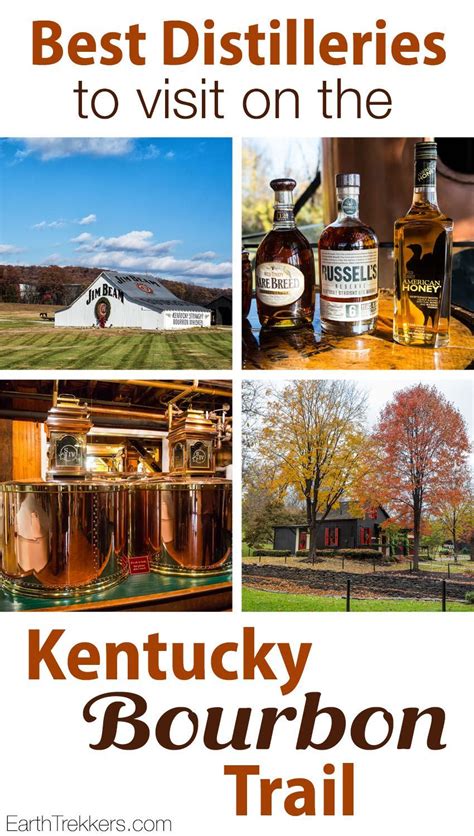 Kentucky Bourbon Trail best distilleries - Earth Trekkers