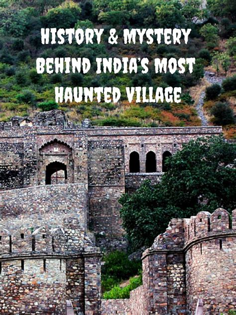 Bhangarh Fort: History & Mystery Behind India’s Most Haunted Village | Most haunted, Most ...