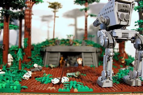 LEGO Battle of Endor - by Markus 1984 Lego Projects, Projects To Try, Forest Moon, Endor, Cool ...