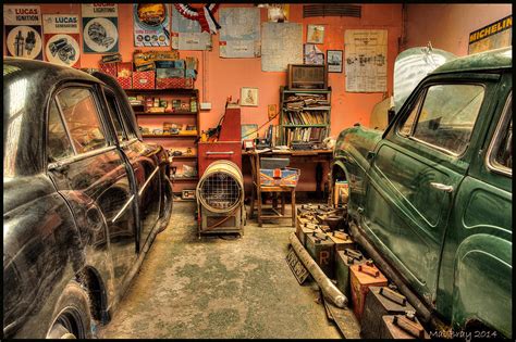 Old Garage Photograph by Mal Bray - Fine Art America