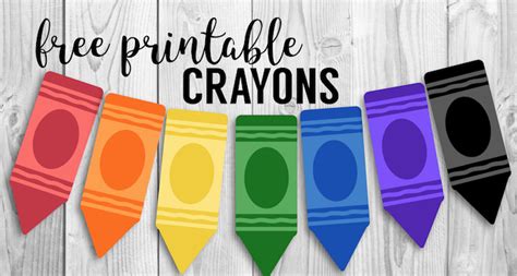 Free Printable Back to School Banner Crayons - Paper Trail Design