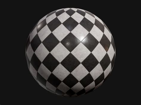 Checkerboard Tiles Texture | CGTrader