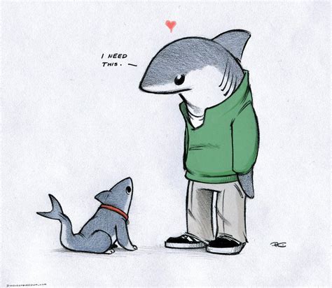 imgur.com | Shark art, Cute shark, Cute drawings