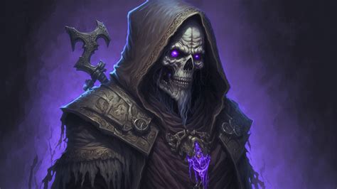 4K, skeleton, wizard, fantasy art, bones, necromancers, Grim Reaper ...