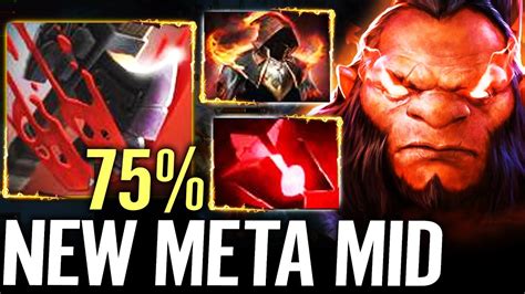 🔥 NEW META Top Rank AXE Bloodstone MID — NICE IDEA 75% Spell Lifesteal CULLING BLADE Dota 2 Pro ...