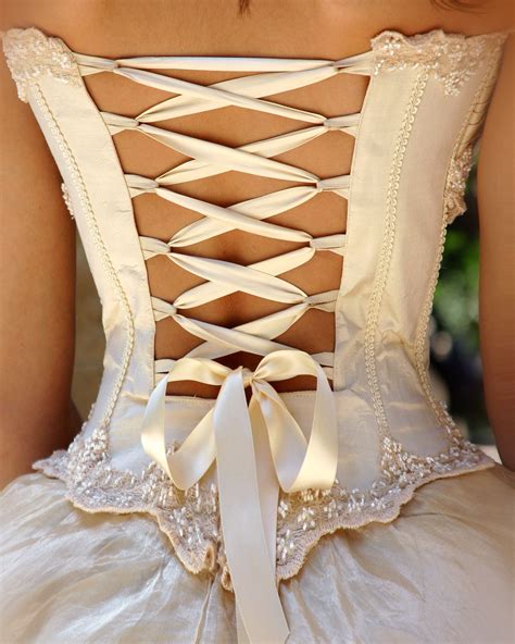 The French Corset | Wedding dress backs, Wedding dresses unique, Dress backs