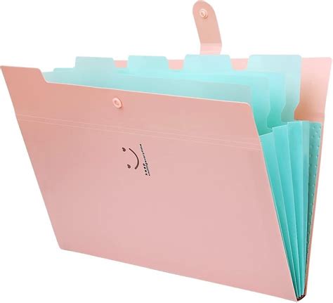 Expandable Portable Document Folder, A4 Document Folder, A4 Folder, 5 Compartments Handheld ...