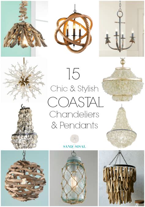 15 chic coastal chandeliers and pendants – Artofit