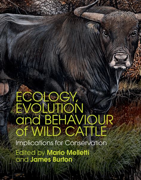 Ecology, Evolution and Behaviour of Wild Cattle