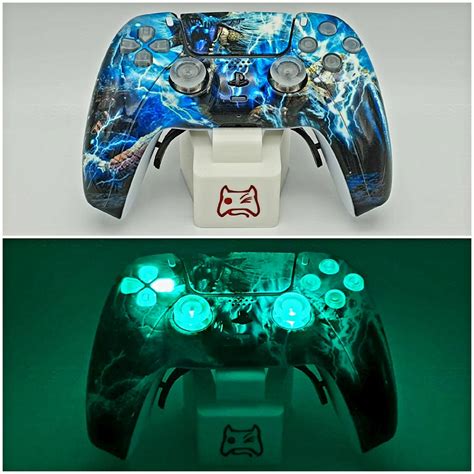 DevilCustomsAustria: Playstation 5 Controller "Monster Hunter: Zinogre"