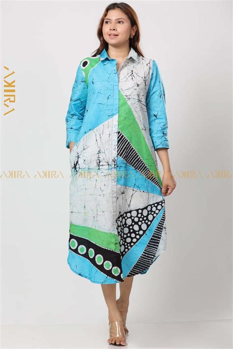 Sadie Batik Batik Dress for Women