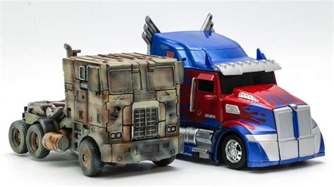 Transformers Movie 4 5 REPAINT Evasion Optimus Prime Knight Optimus ...