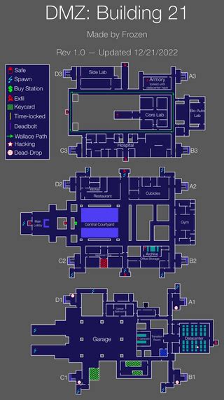 Made a map of building 21. Taking suggestions/revisions for stuff I ...