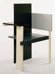 New Gerrit Rietveld De Stijl Berlin Chair