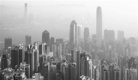 Hong Kong air pollution in photos - Tristan Lavender Photography