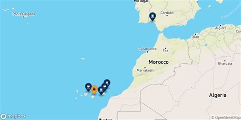 futuro Odia temperatura canary islands ferry routes map texto ...