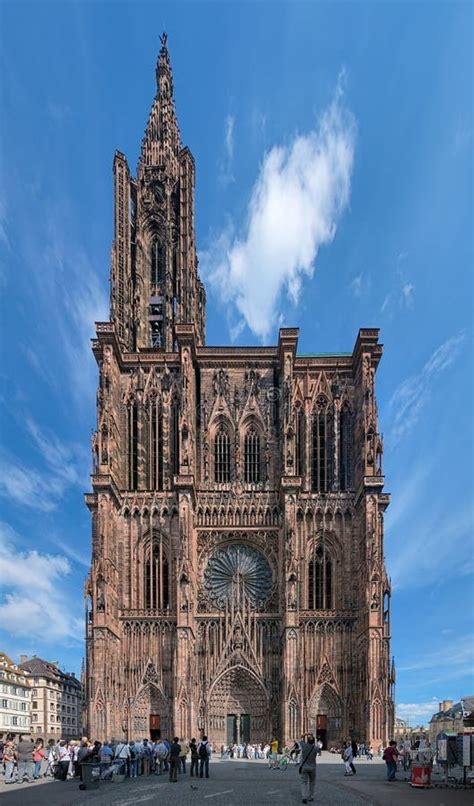 Strasbourg Cathedral, France Editorial Image - Image of europe, city ...