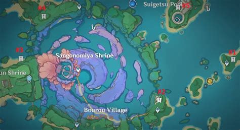 5 Researcher's Notes Location in Watatsumi Island - Genshin DB